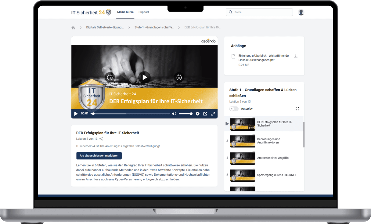 IT-Sicherheit Plattform